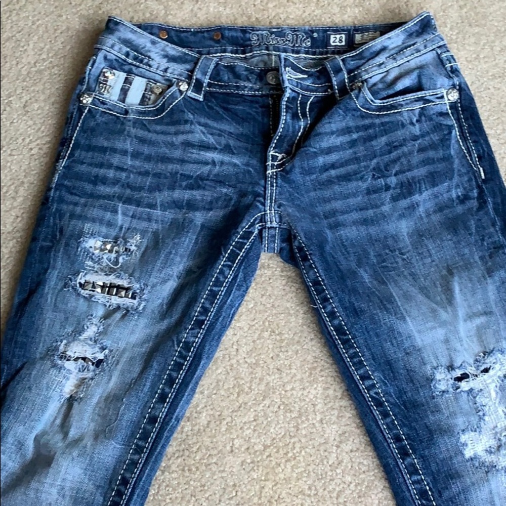 Miss me American flag jeans
